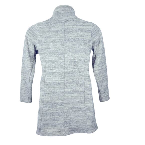 Kuhl Alaska Long Zip Front Sweater Jacket Heather Gray Black Marbled Size Small - Picture 8 of 16